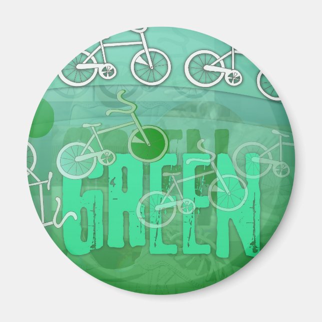 Grönt Magnet (Framsidan)