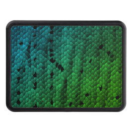 Grönt Mamba Animal Art Printing Dragkroksskydd