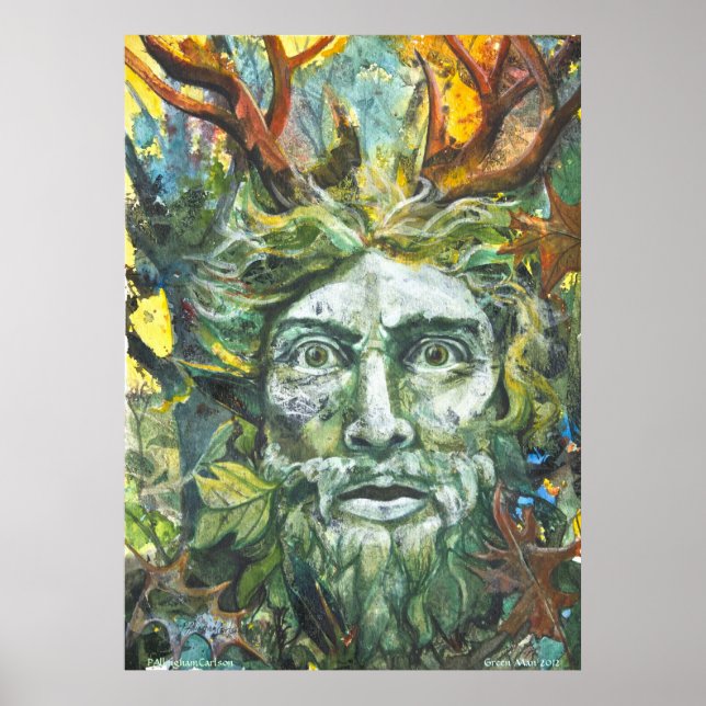 Grönt Man 2012 Poster (Framsidan)