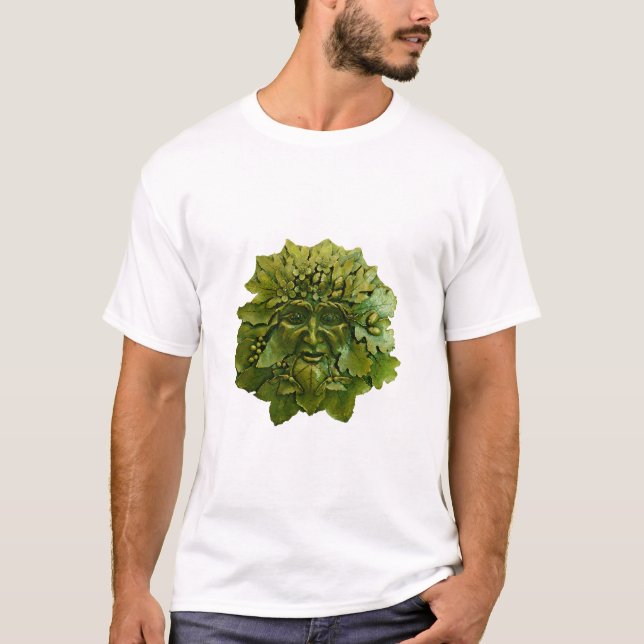 Grönt man t shirt (Framsida)