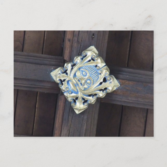 Grönt Man-vykort - Sileby Vykort (Framsida)