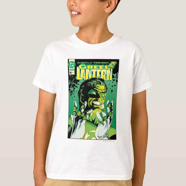 Grönt - många Ringar T-shirt (Framsida)