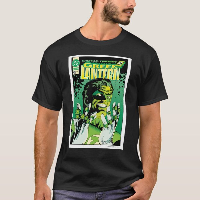 Grönt - många Ringar T Shirt (Framsida)