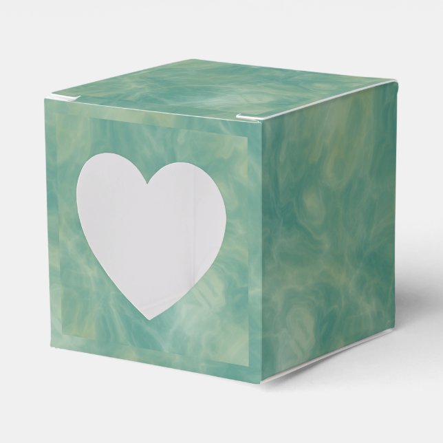 grönt marble abstrakt presentaskar (Framsidan Sidan)