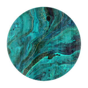 Grönt Marble & Guld: Luxurious Struktur