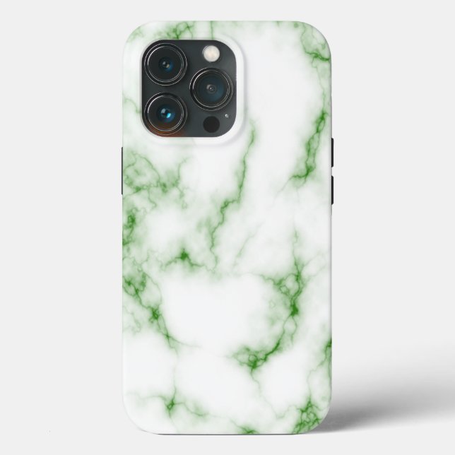 Grönt Marble iphone case (Baksida )