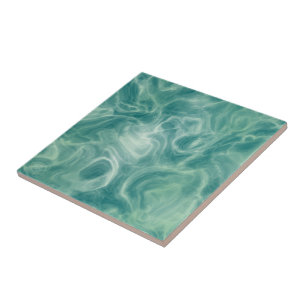Grönt Marble Kakelplatta