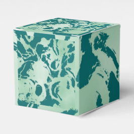 Grönt Marble Presentaskar