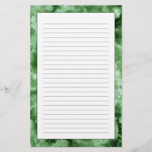 Grönt Marble Struktur Brevpapper