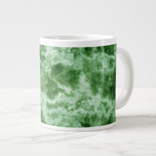 Grönt Marble Struktur Jumbo Mugg