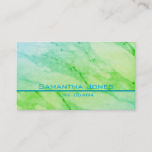 Grönt Marble, vattenfärgen abstrakt mönster