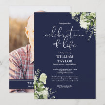 Grönt marinblått firande av livet-foto