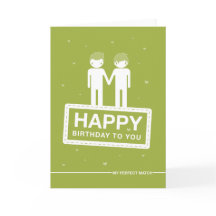 Grönt | Matchning av perfekt | Grattis på födelsed