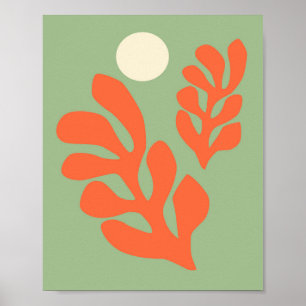 Grönt Matisse Poster