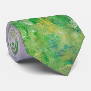 Grönt Meadow by Renoir Impressionist Painting Slips