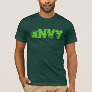 Grönt med avundmanar utslagsplats t-shirt