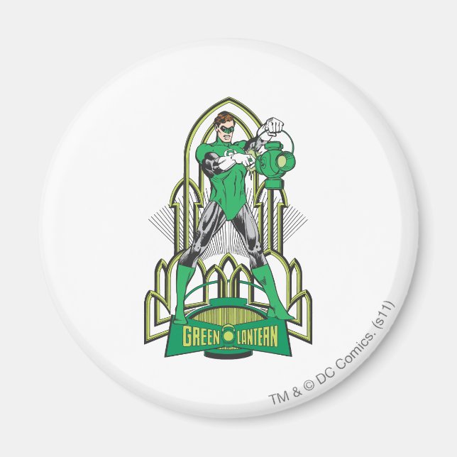 Grönt med Brev Magnet (Framsidan)