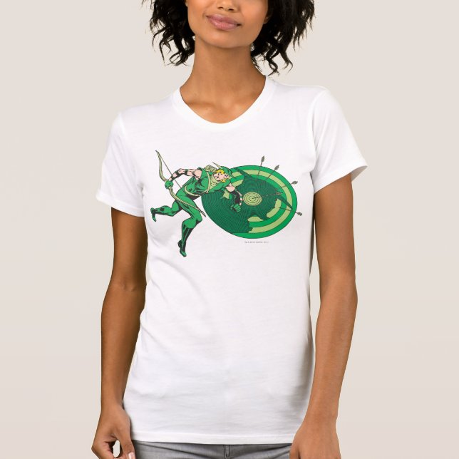 Grönt med mål 2 t-shirt (Framsida)