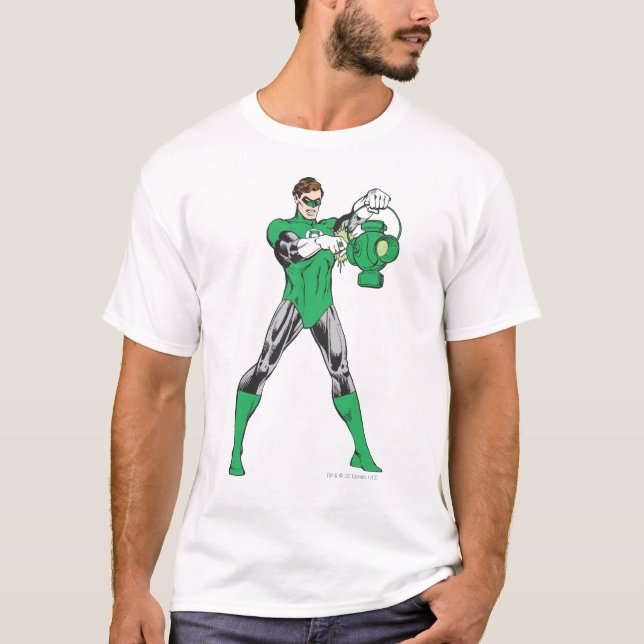 Grönt med mönster tee (Framsida)