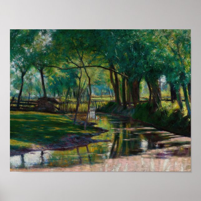 Grönt med ström (1891) Wladyslaw-Pod Poster (Framsidan)