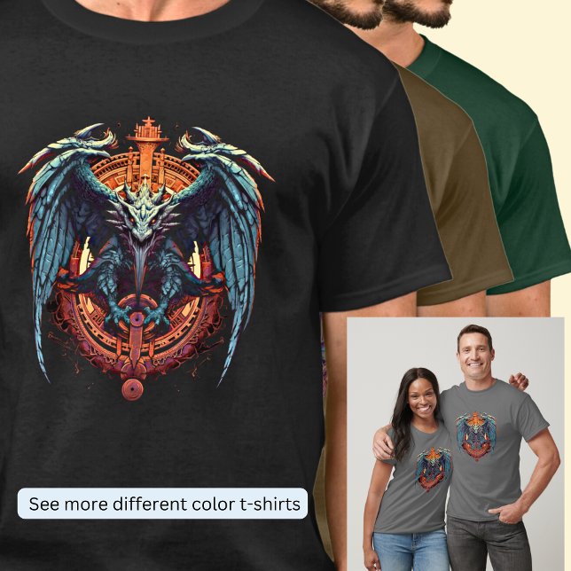 Grönt med vindruta på Orangens bakgrund T Shirt (Skapare uppladdad)