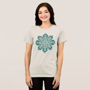Grönt medallion T-Shirt