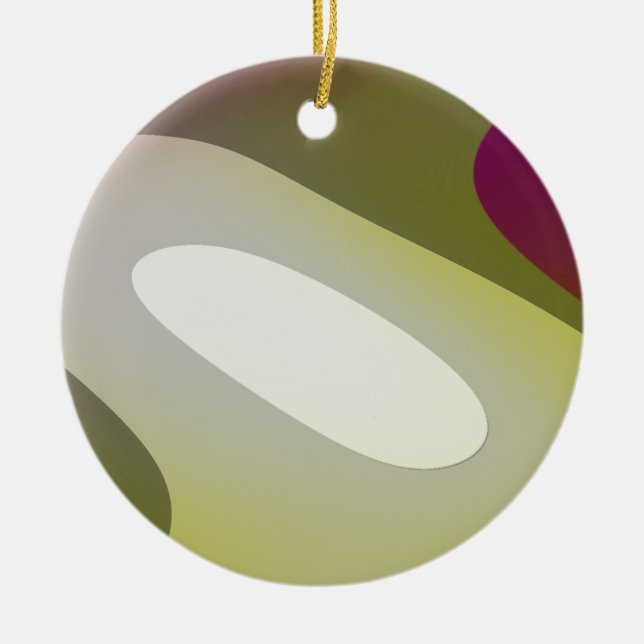 Grönt Meditation 6001 Ornament (Framsidan)