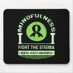 Grönt Mental Health Awareness Month - kamp mot psy Musmatta