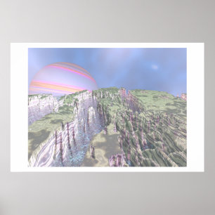 Grönt Mesa Poster