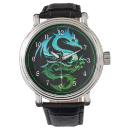 Grönt Metallic Dragon Armbandsur