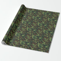 Grönt Militär Camo Classic Camouflage