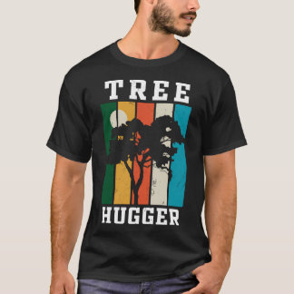 Grönt Miljöanpassad design - Tree hugger grafi T Shirt