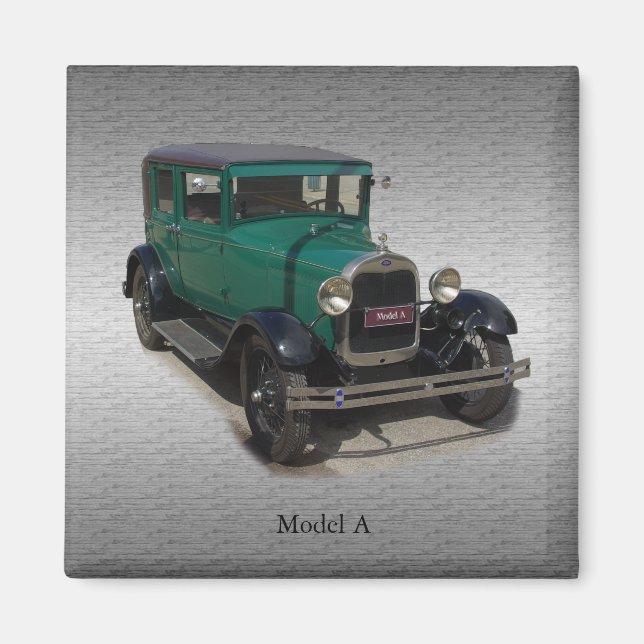 Grönt modell A magnet (Framsidan)