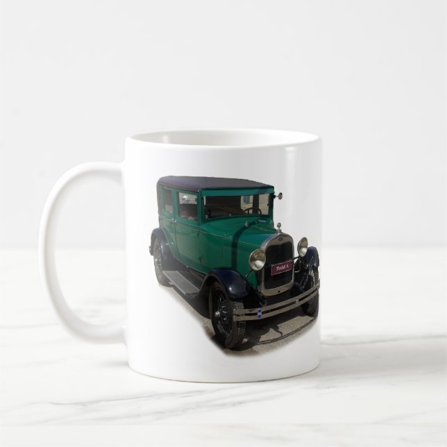 Grönt modell A mugg (Vänster)