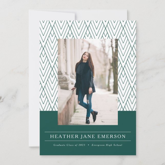 Grönt Modern Studenten Meddelande (Framsida)