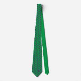 Grönt Monogrammed Lila Shamrock Mönster Slips