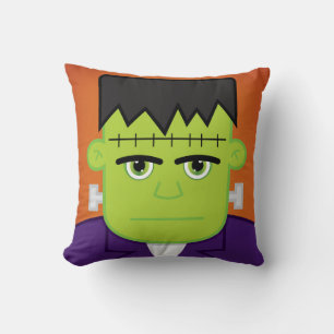 Grönt monster kudde