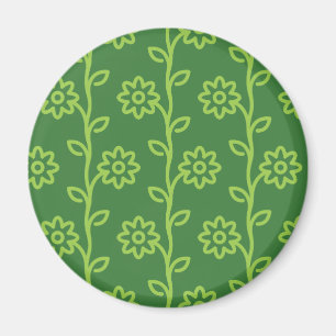 Grönt, Mönster vid Blomsterträdgården Magnet