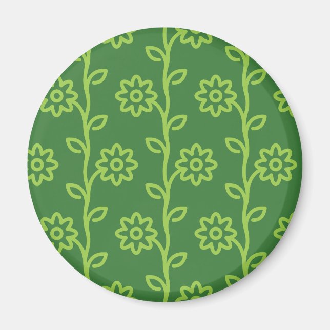 Grönt, Mönster vid Blomsterträdgården Magnet (Framsidan)