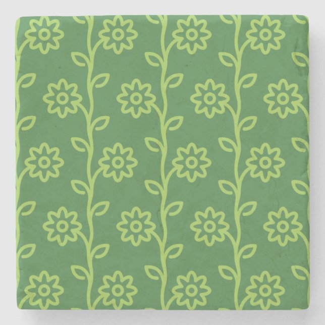 Grönt, Mönster vid Blomsterträdgården Stenunderlägg (Framsidan)