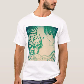 grönt monster yaei manga anime tecknad t shirt