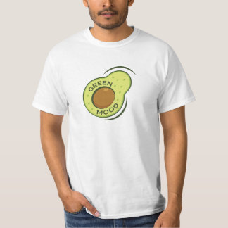 Grönt Mood Avocado Healthy T Shirt