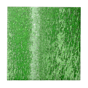 Grönt mosaikmönster kakelplatta