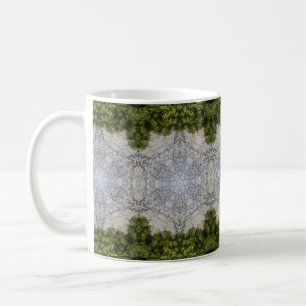 Grönt Moss & Earth Nature Art Kaffemugg