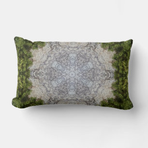 Grönt Moss & Earth Nature Art Lumbarkudde