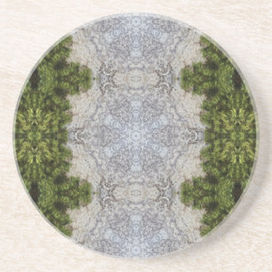 Grönt Moss & Earth Nature Art Underlägg