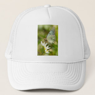 Grönt Moth on False Garlic Apparel and Gifts Keps