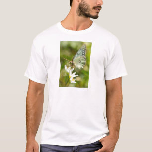 Grönt Moth on False Garlic Apparel and Gifts Tee Shirt
