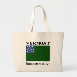 Grönt Mountain Boys Flagga Vermont Republic Jumbo Tygkasse