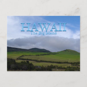 Grönt Mountain Farmlands of Hawaii Vykort